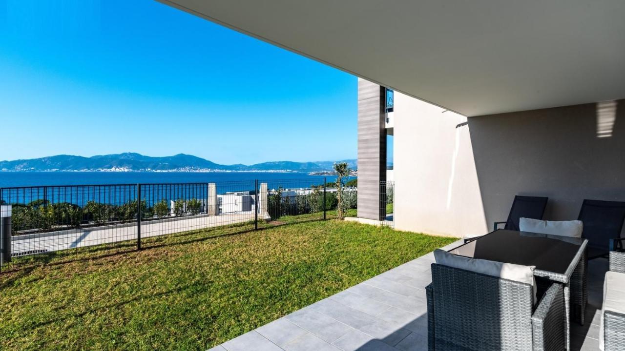 Les Rivages De Stagnola Appartement T3 Vue Mer Et Montagne Plage 200M Climatise Pietrosella Exteriér fotografie